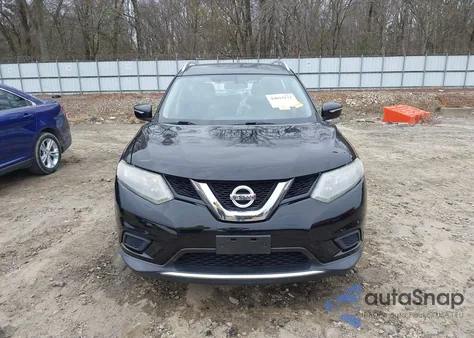 2015 Nissan Rogue Sv из США, поврежденный, VIN KNMAT2MT4FP557747